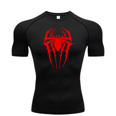 Spider Short Sleeve Compression Shirt