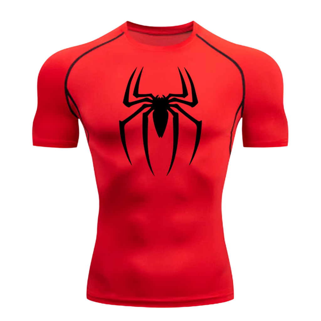 Large Spider Compression Shirt