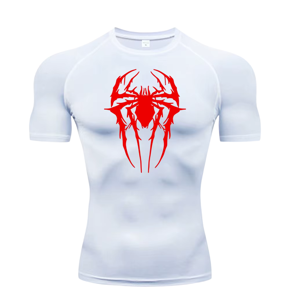Spider Short Sleeve Compression Shirt
