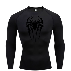 Spider Long Sleeve Compression Shirt