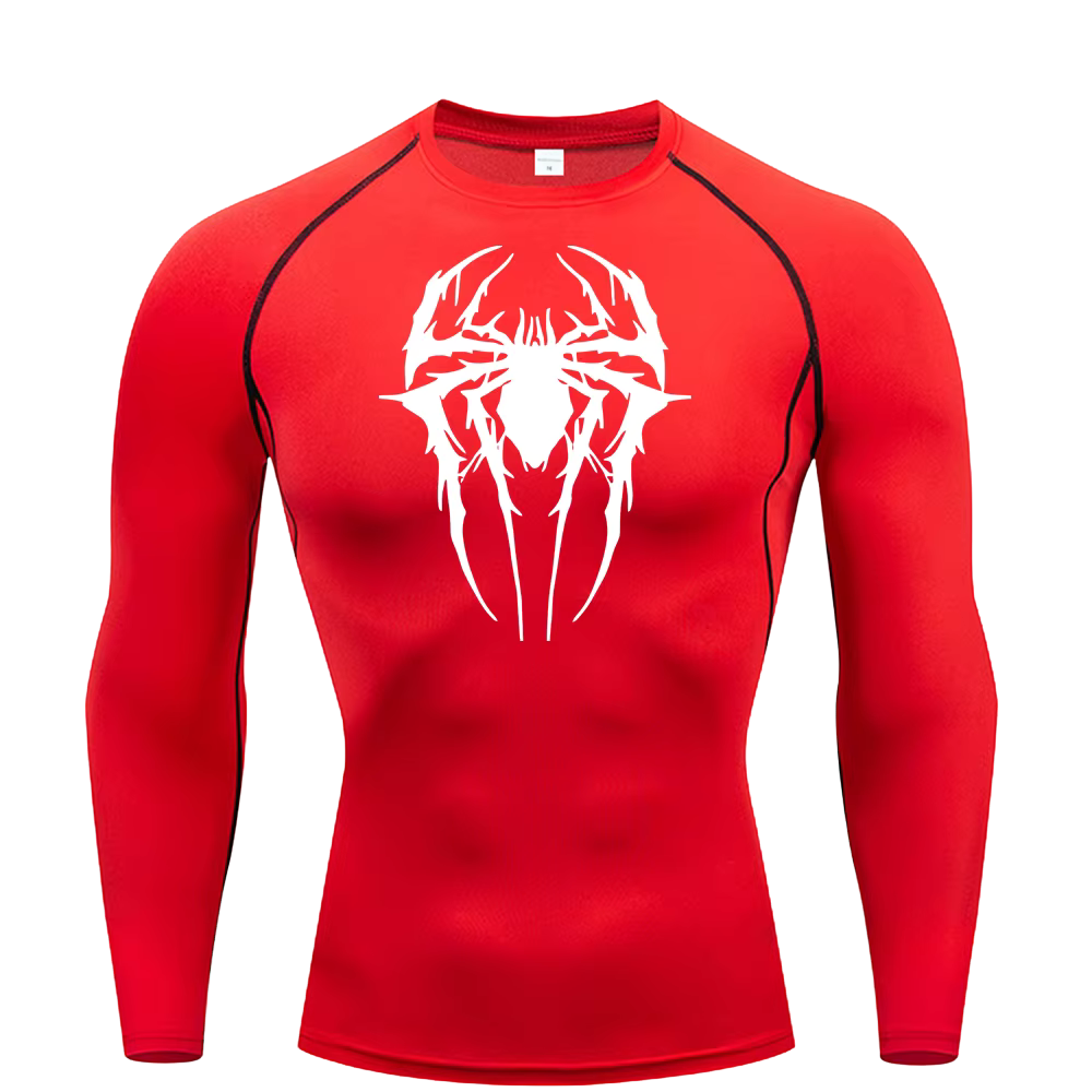 Spider Long Sleeve Compression Shirt