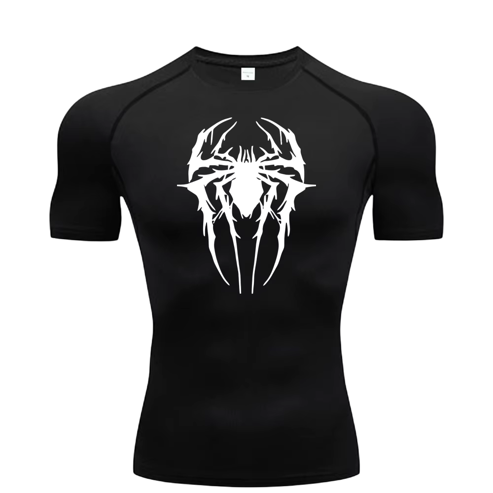 Spider Short Sleeve Compression Shirt