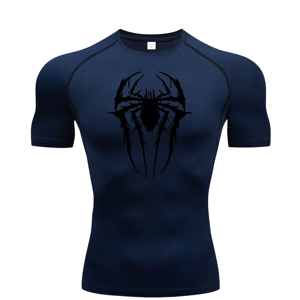 Spider Short Sleeve Compression Shirt