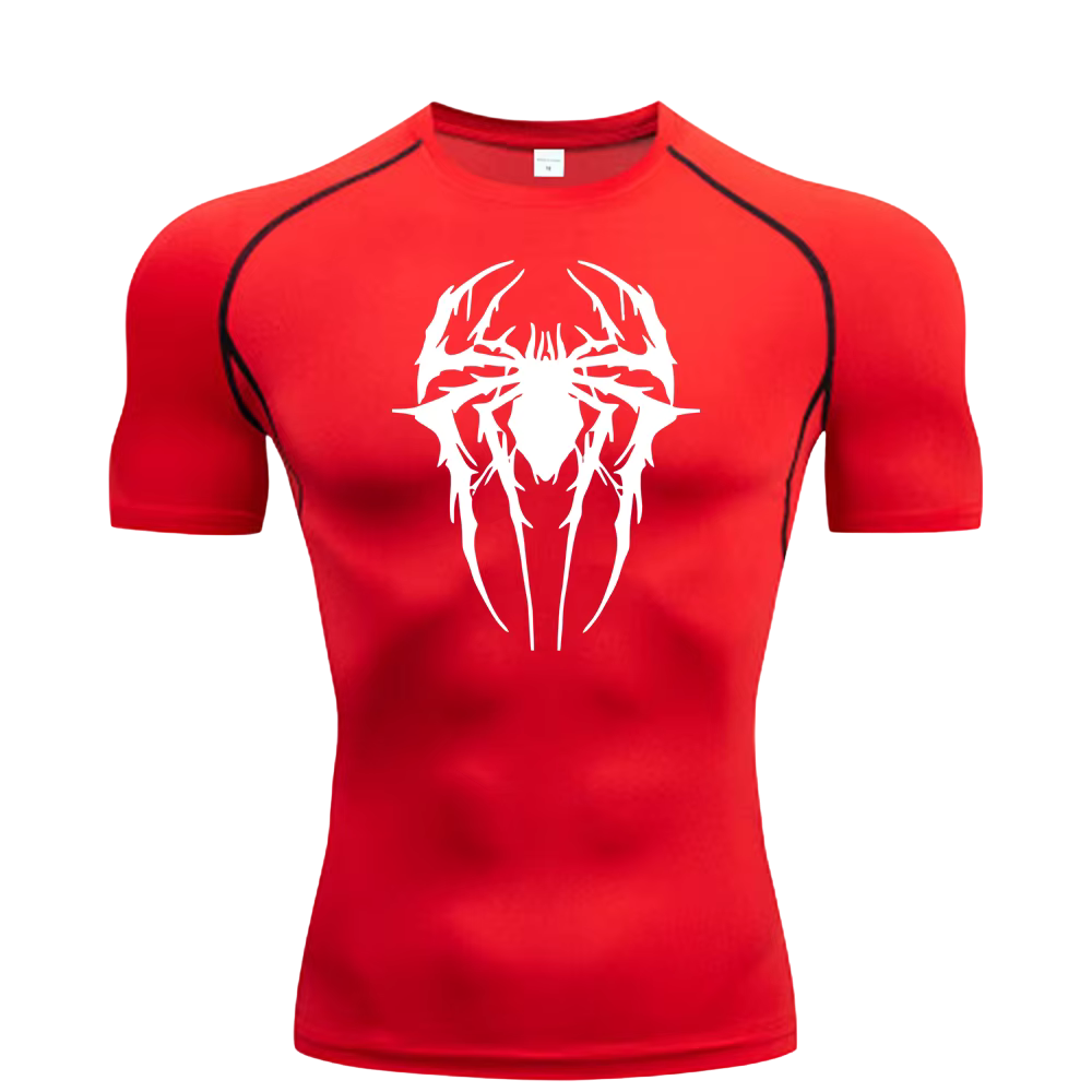 Spider Short Sleeve Compression Shirt
