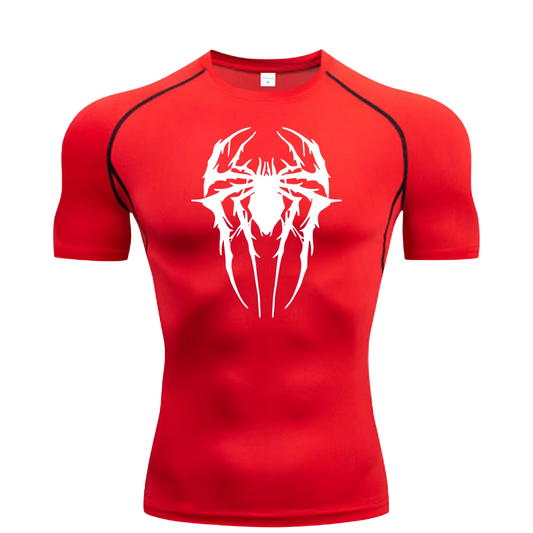 Spider Short Sleeve Compression Shirt