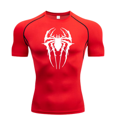 Spider Short Sleeve Compression Shirt