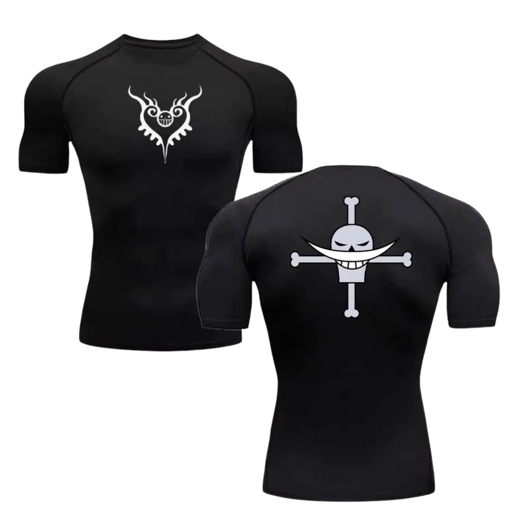 BLKOUT Compression Shirt - White Beard Pirates