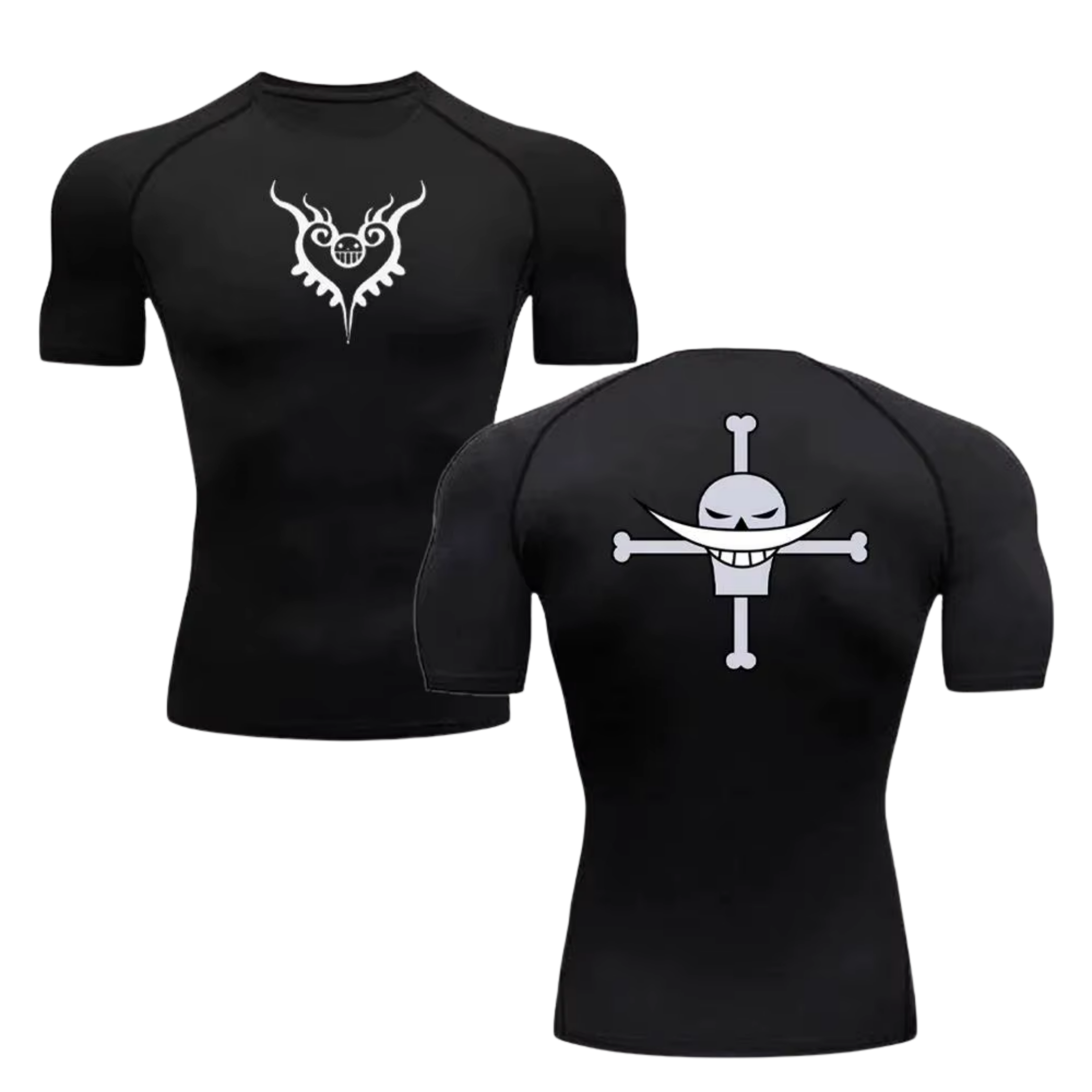 BLKOUT Compression Shirt - White Beard Pirates