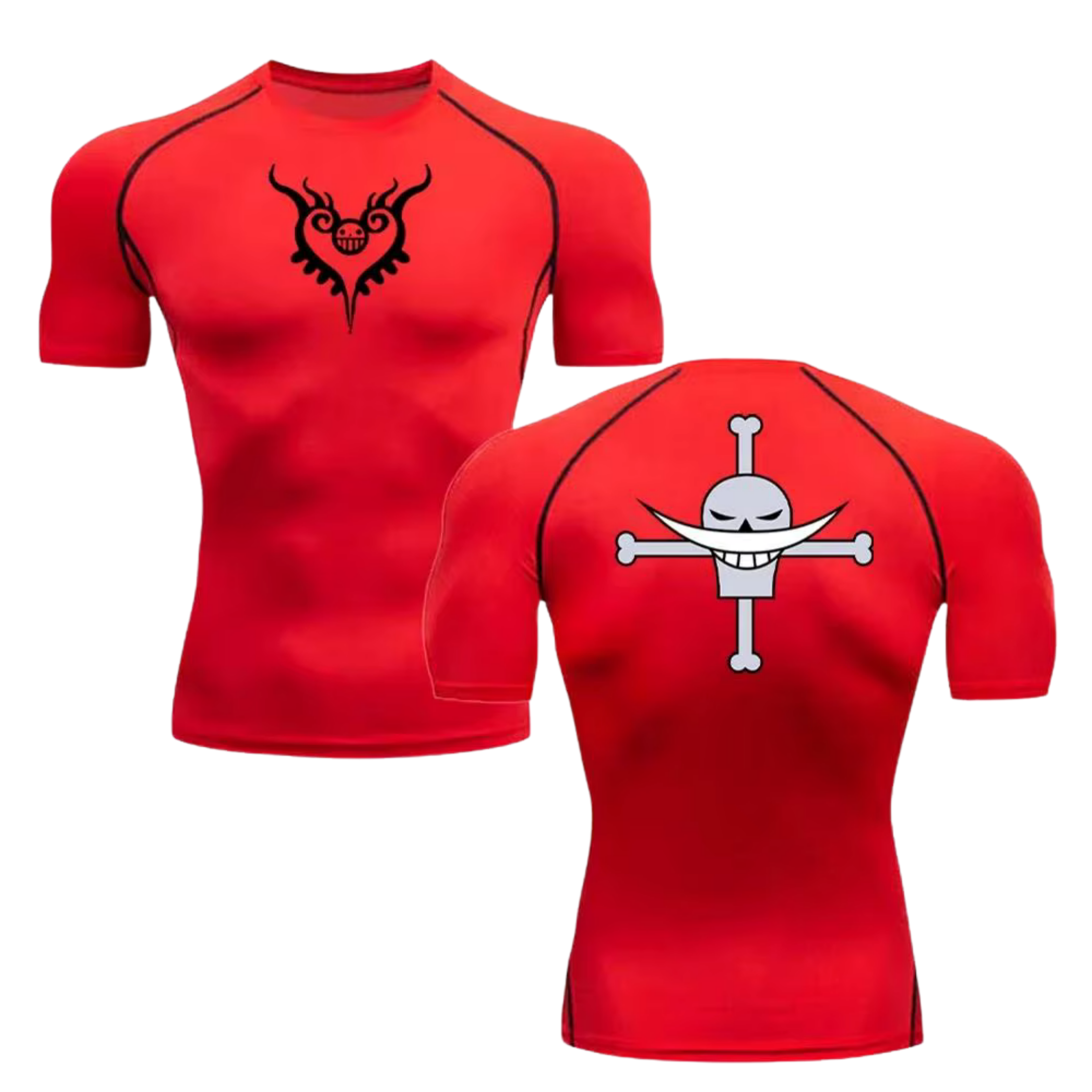 BLKOUT Compression Shirt - White Beard Pirates