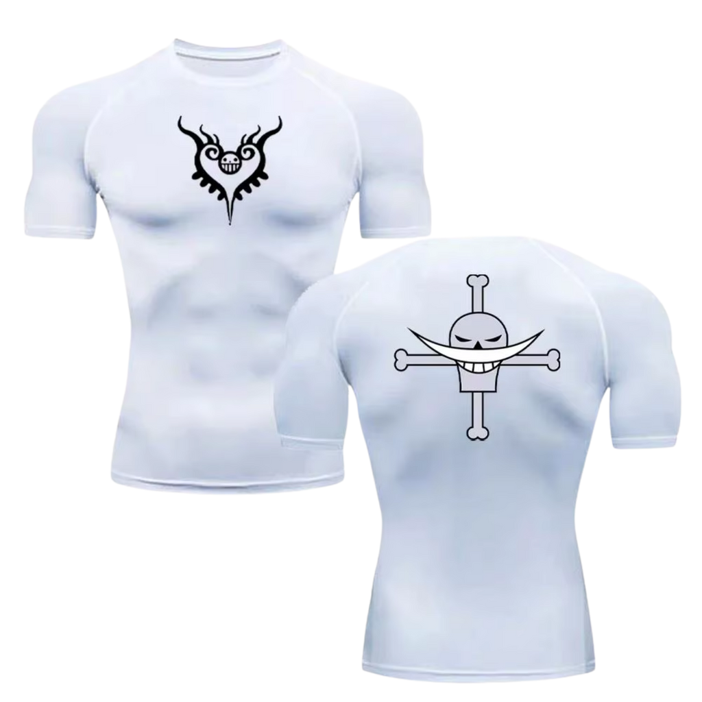 BLKOUT Compression Shirt - White Beard Pirates