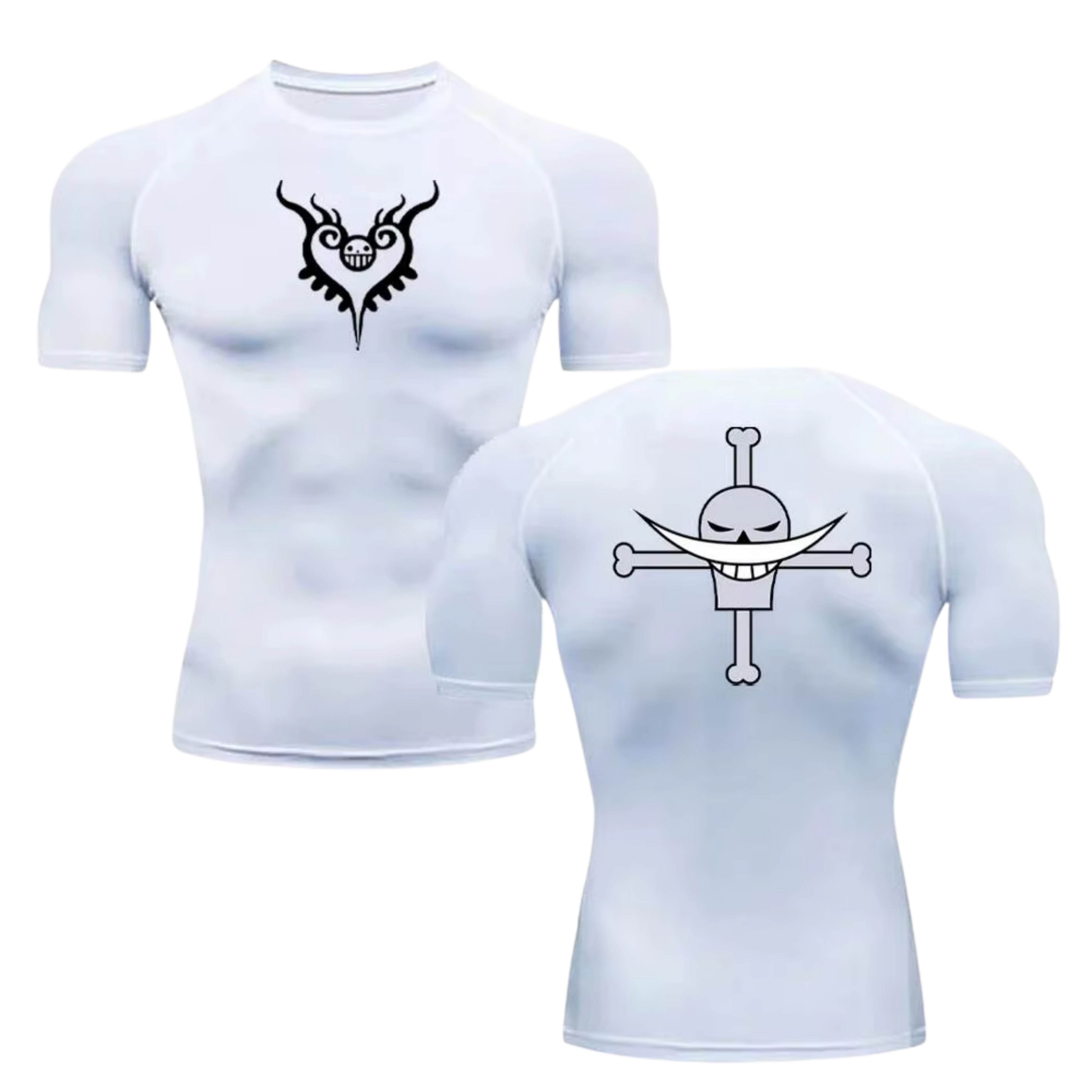 BLKOUT Compression Shirt - White Beard Pirates