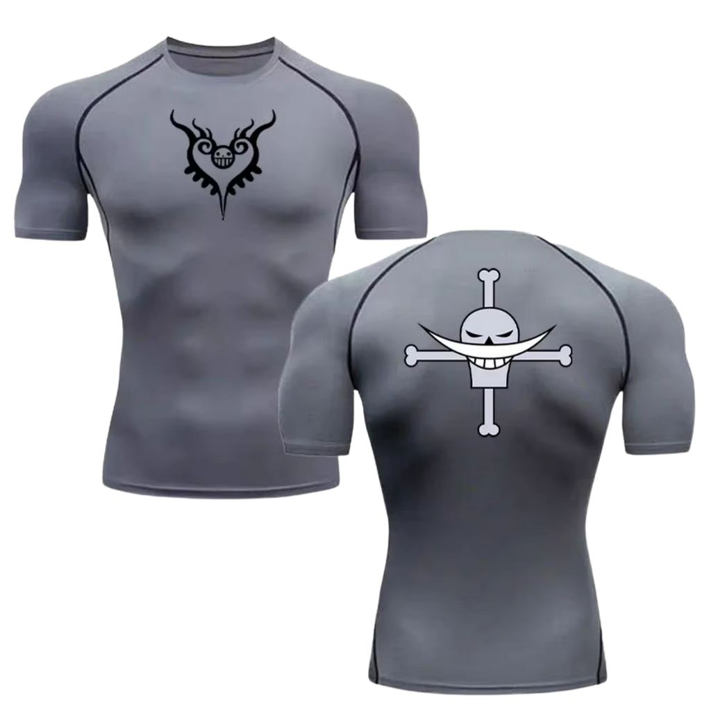 BLKOUT Compression Shirt - White Beard Pirates