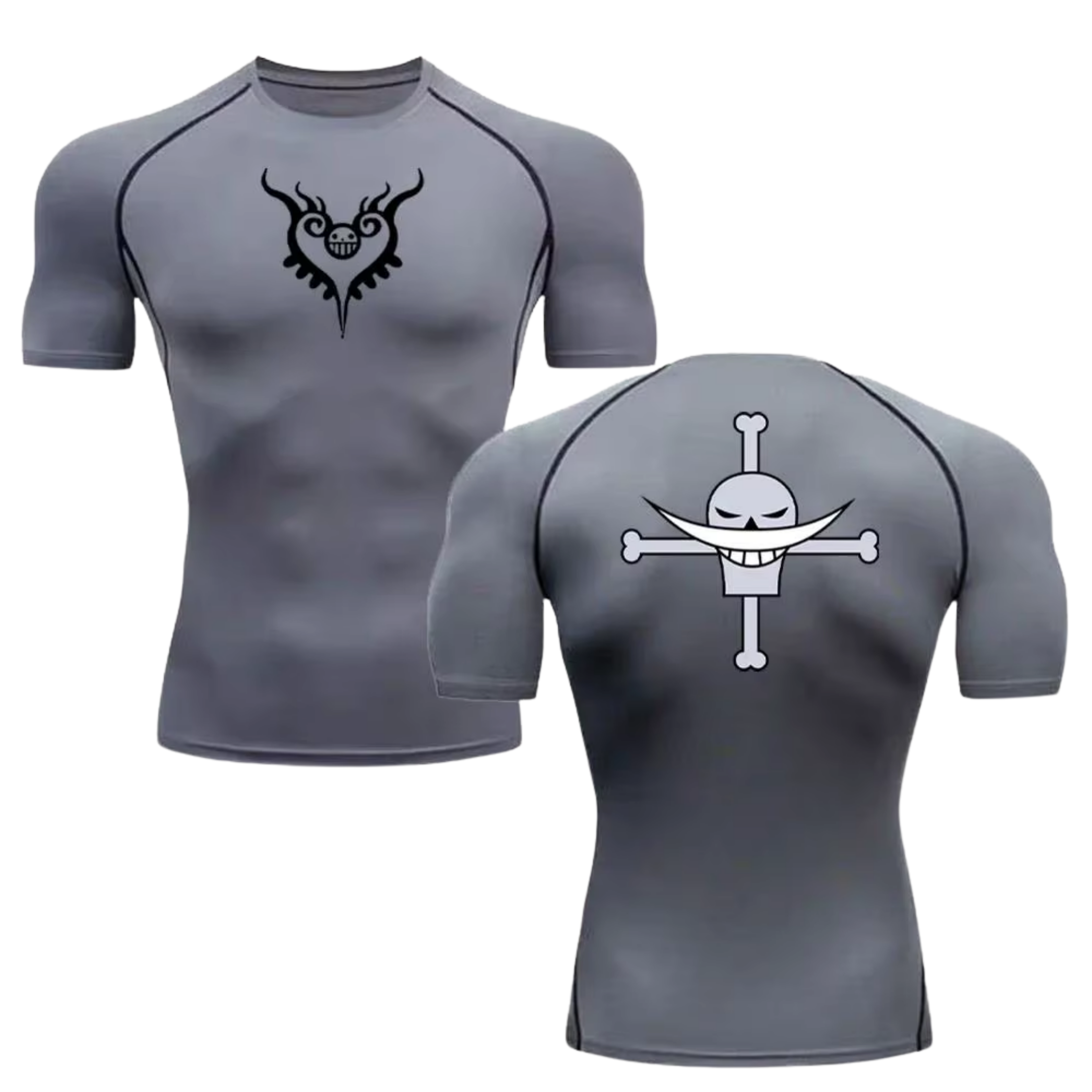 BLKOUT Compression Shirt - White Beard Pirates