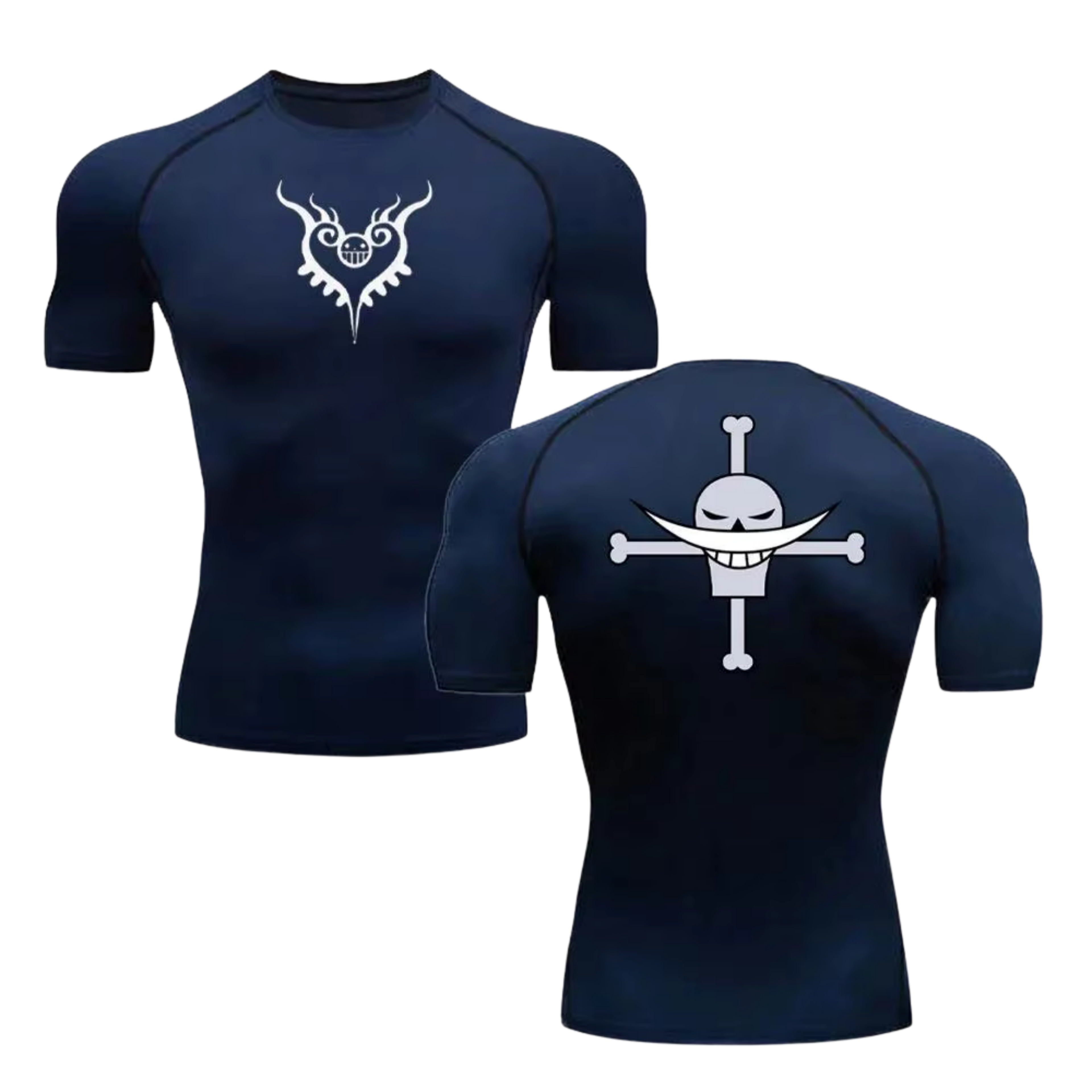 BLKOUT Compression Shirt - White Beard Pirates
