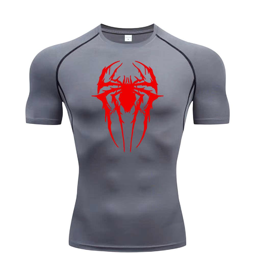 Spider Short Sleeve Compression Shirt