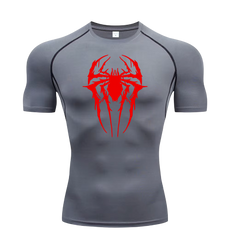 Spider Short Sleeve Compression Shirt