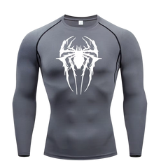 Spider Long Sleeve Compression Shirt