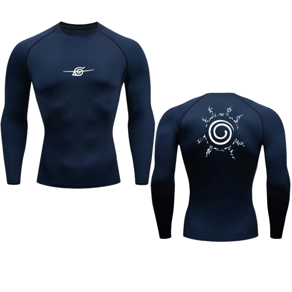 BLKOUT Compression Tee - Hidden Leaf