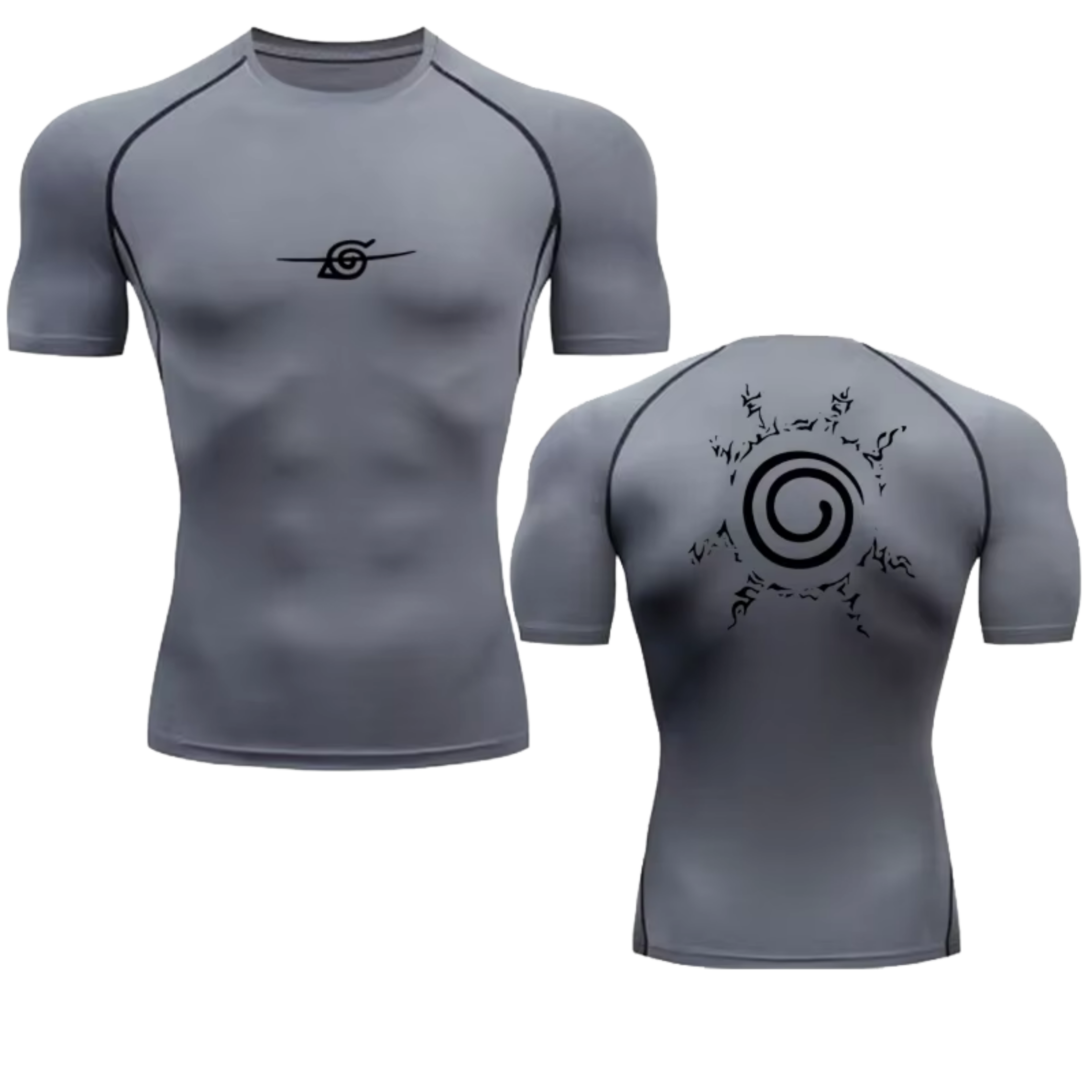 BLKOUT Compression Tee - Hidden Leaf