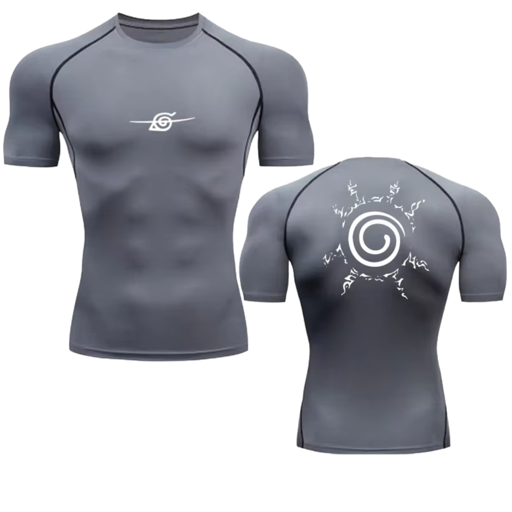 BLKOUT Compression Tee - Hidden Leaf