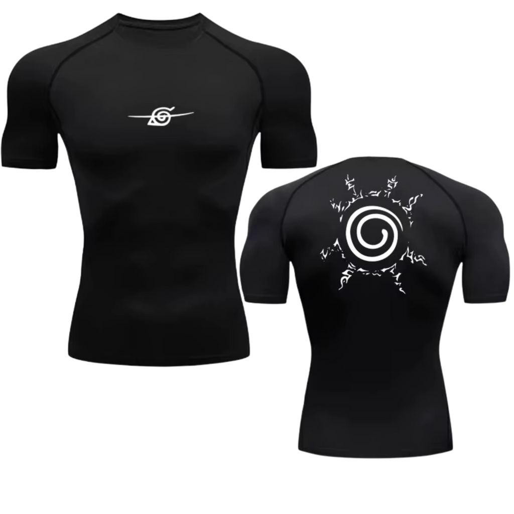 BLKOUT Compression Tee - Hidden Leaf