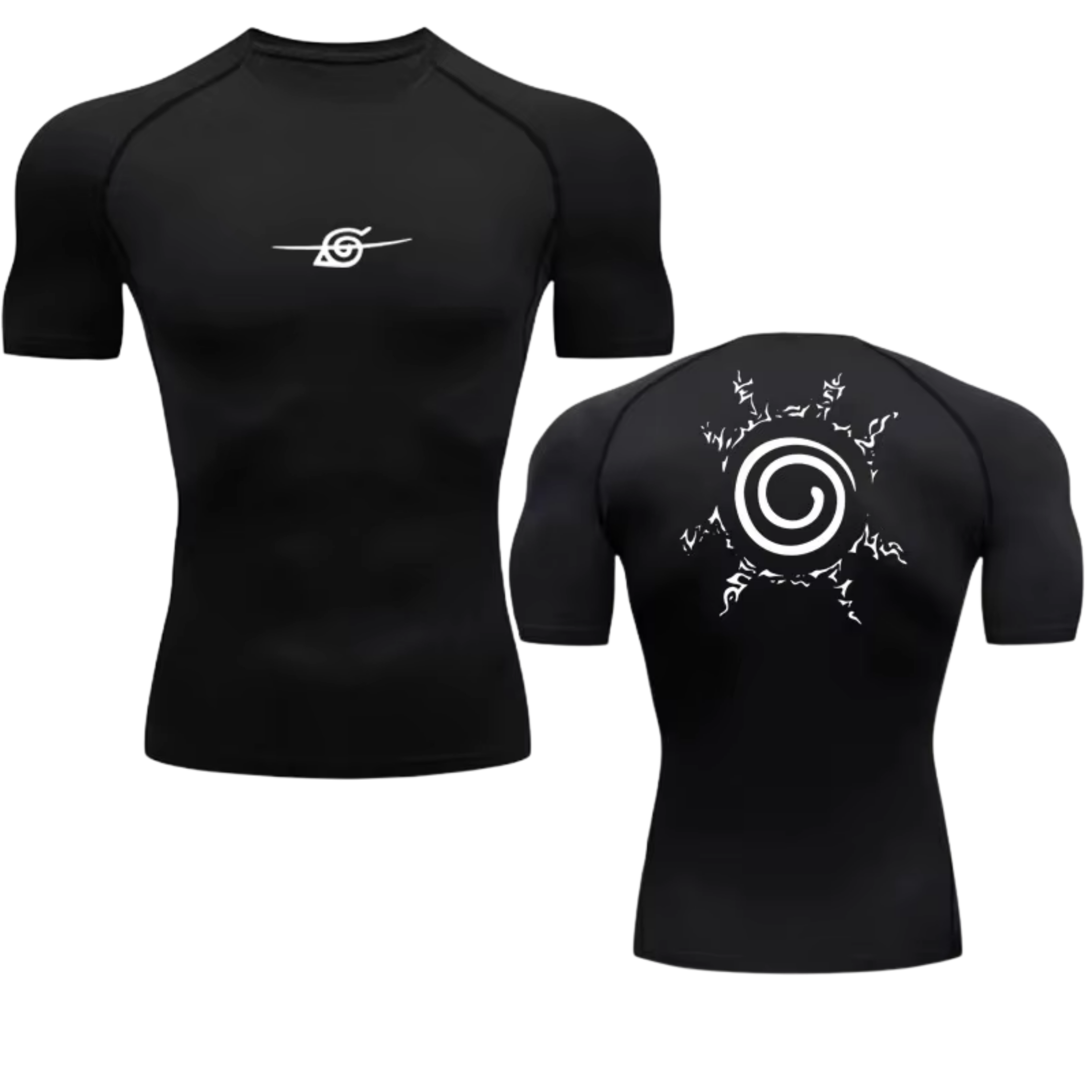 BLKOUT Compression Tee - Hidden Leaf