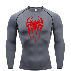 Spider Long Sleeve Compression Shirt