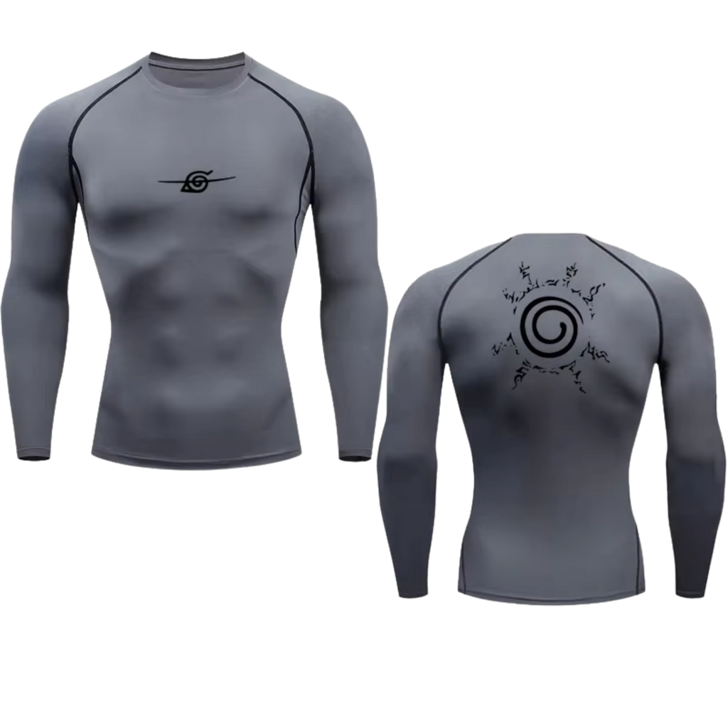 BLKOUT Compression Tee - Hidden Leaf
