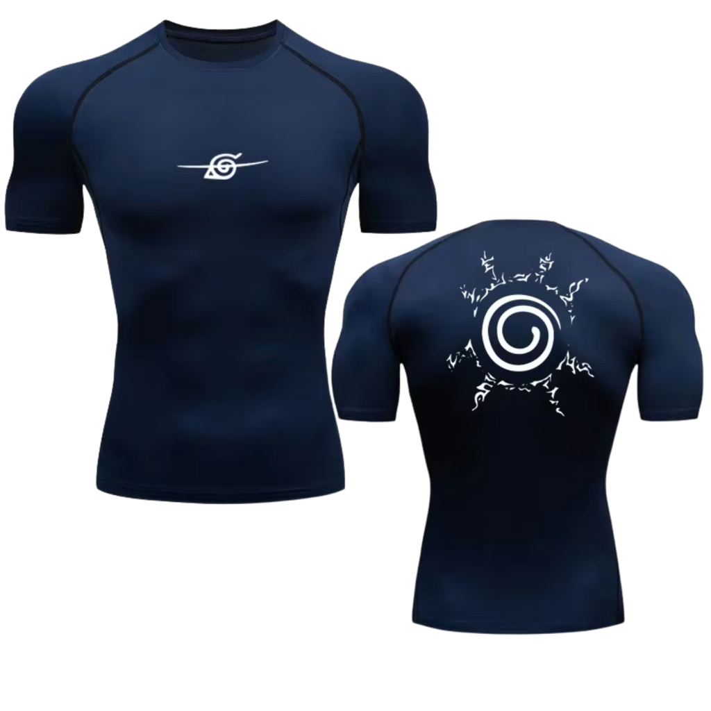 BLKOUT Compression Tee - Hidden Leaf