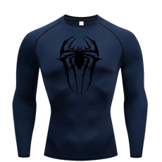 Spider Long Sleeve Compression Shirt