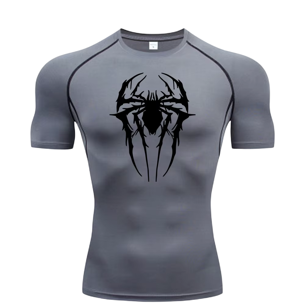 Spider Short Sleeve Compression Shirt