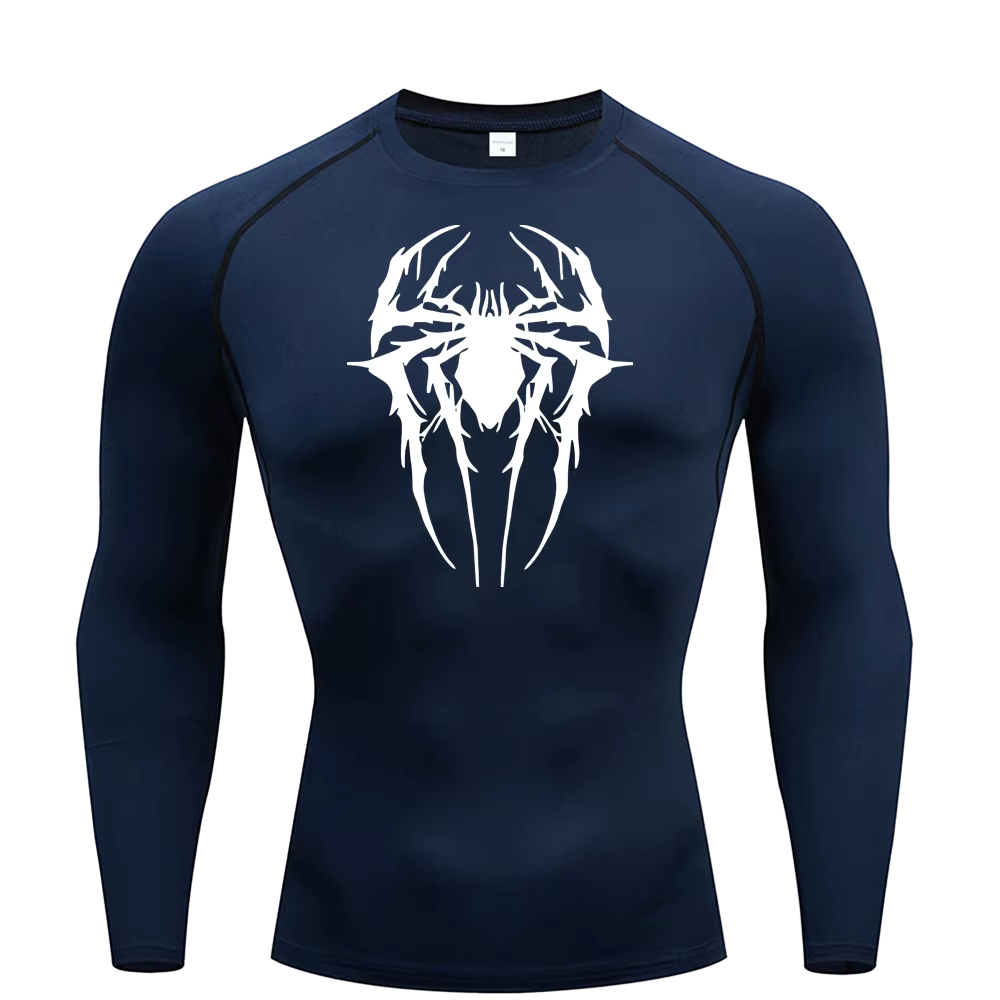 Spider Long Sleeve Compression Shirt