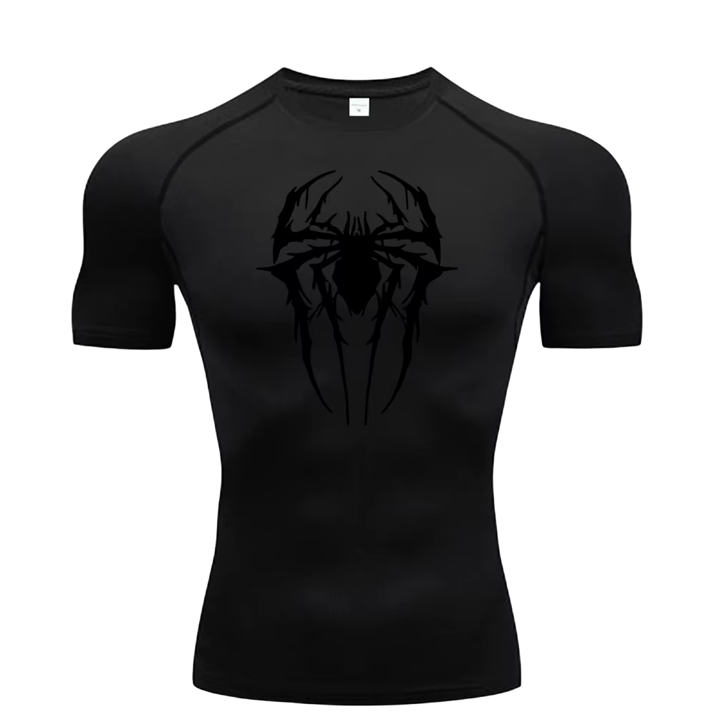 Spider Short Sleeve Compression Shirt