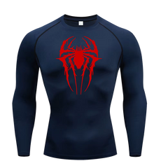 Spider Long Sleeve Compression Shirt
