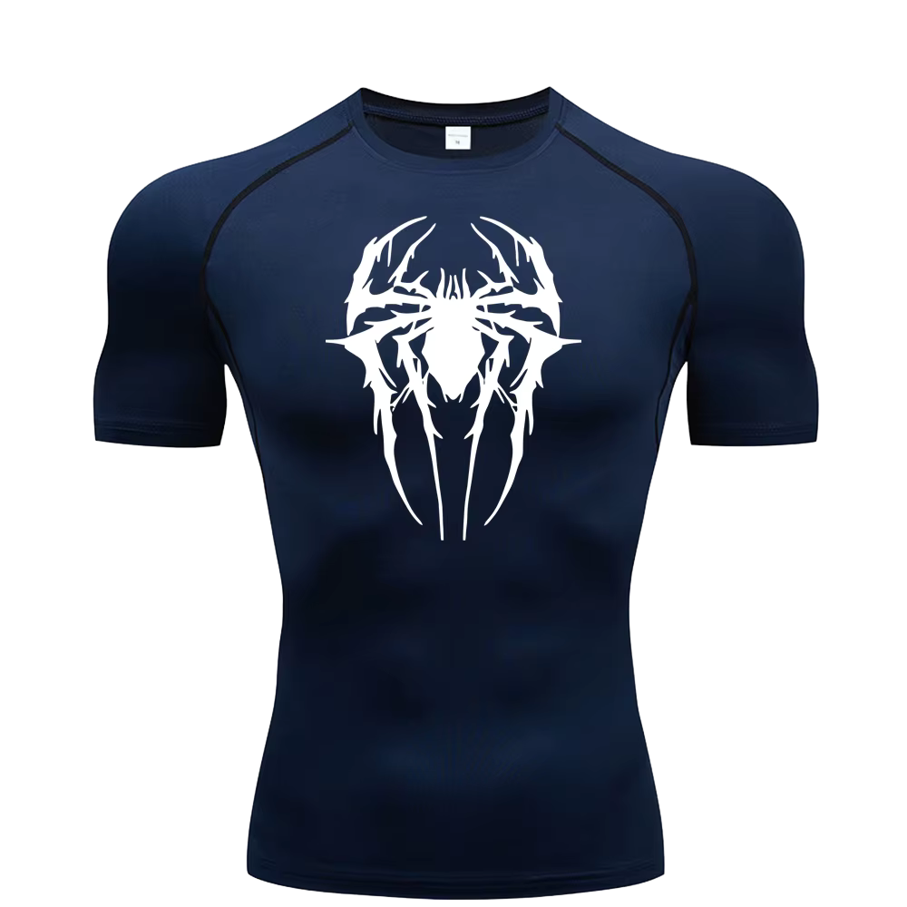 Spider Short Sleeve Compression Shirt