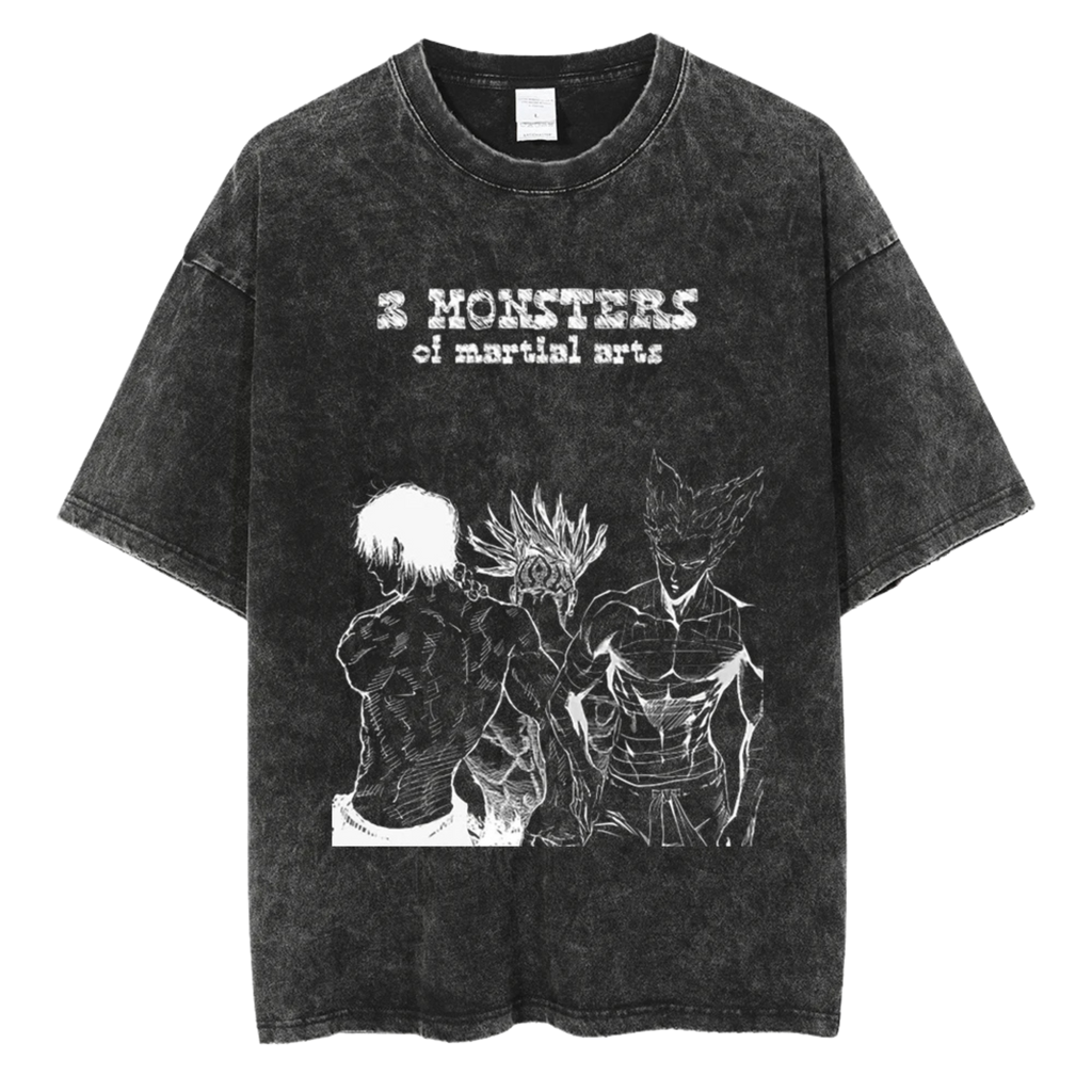 3 Monsters Of Martial Arts Oversized Pump Cover