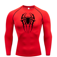 Spider Long Sleeve Compression Shirt