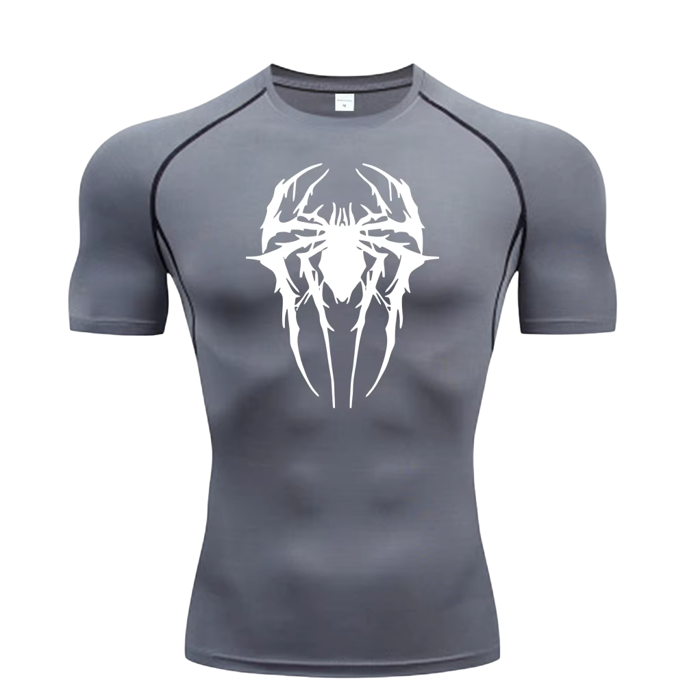 Spider Short Sleeve Compression Shirt