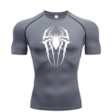 Spider Short Sleeve Compression Shirt
