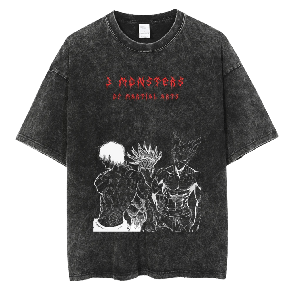 3 Monsters Of Martial Arts Oversized Pump Cover