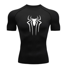 BLK OUT Small Spider Compression Shirt - BLKOUT