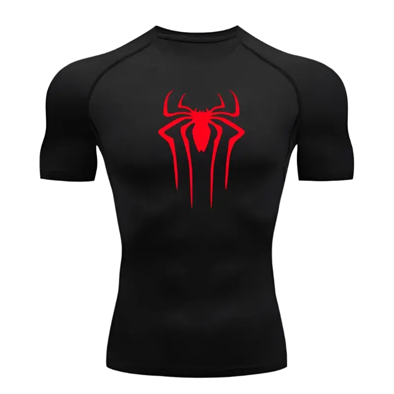 BLK OUT Small Spider Compression Shirt - BLKOUT