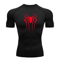 BLK OUT Small Spider Compression Shirt - BLKOUT