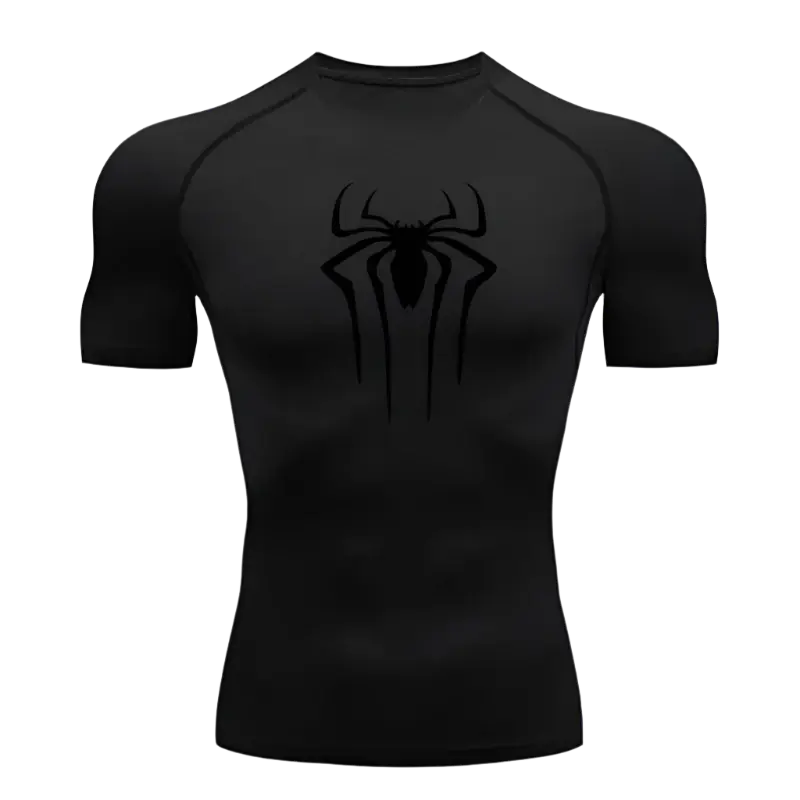 BLK OUT Small Spider Compression Shirt - BLKOUT