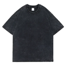 BLK OUT Washed Oversized Tee - BLKOUT