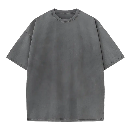 BLK OUT Washed Oversized Tee - BLKOUT