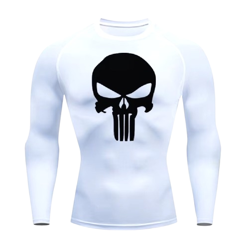 BLKOUT Long Sleeve Punisher Compression Shirt