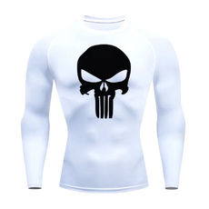 BLKOUT Long Sleeve Punisher Compression Shirt