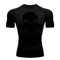 BLKOUT Short Sleeve Punisher Compression Shirt