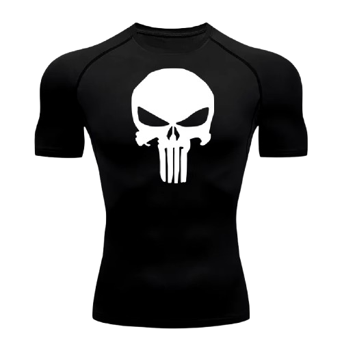 BLKOUT Short Sleeve Punisher Compression Shirt